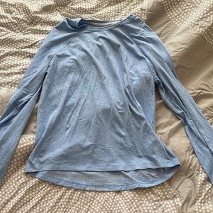 Lululemon  Blue Long Sleeve Top